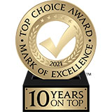 Top Choice Dance Studio Award 2021 in the category of Dance School